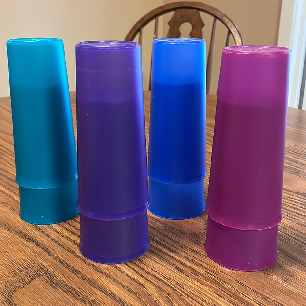 Tupperware tumblers
